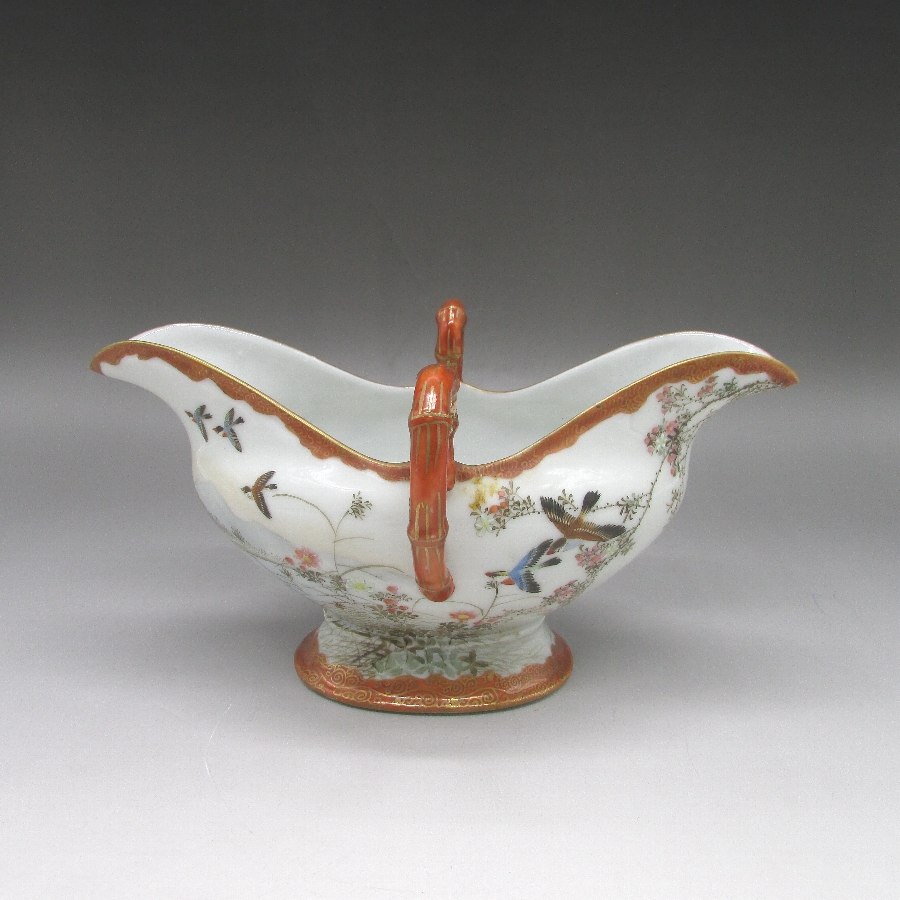 横浜焼 花鳥風月グレイビーボート