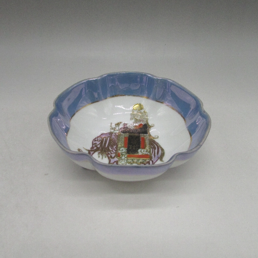 オールドノリタケ ラスター彩象文ボウル