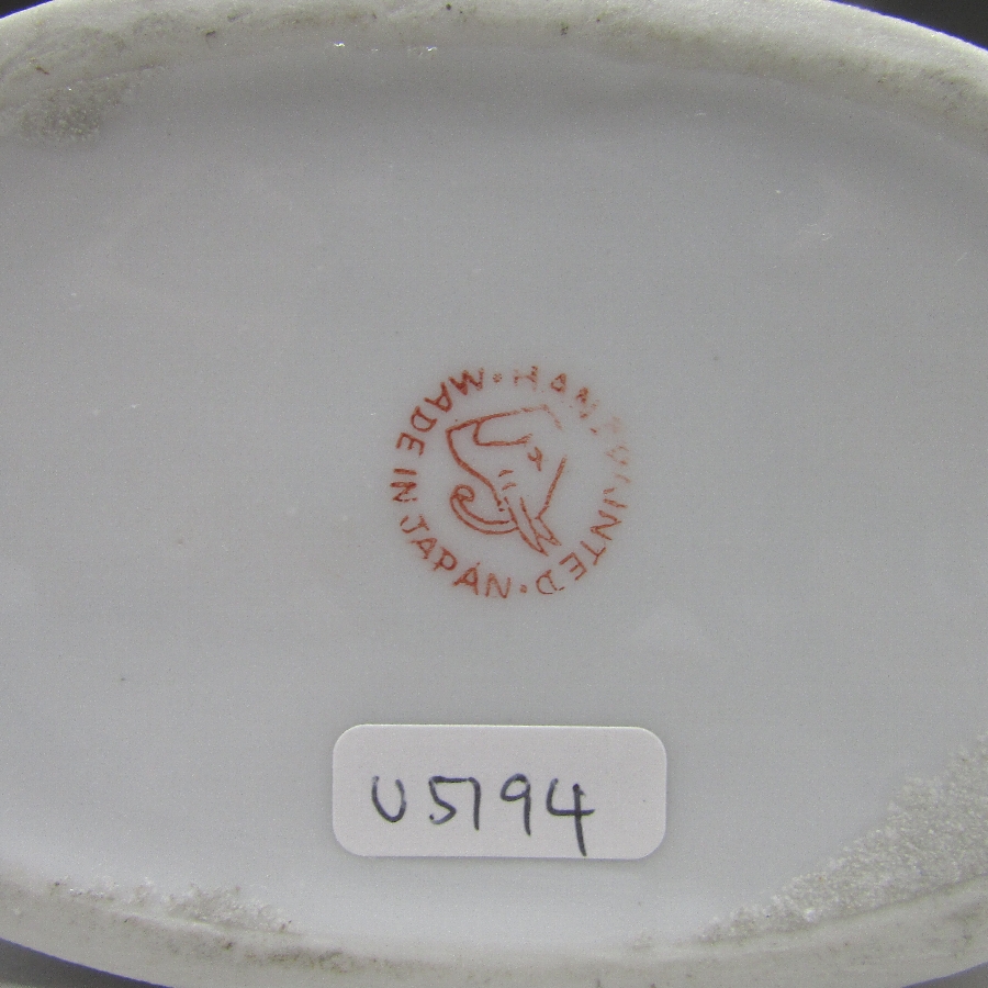 オールド・ジャパン アールデコ鳥フィギュア付二穴花瓶 u5194_17