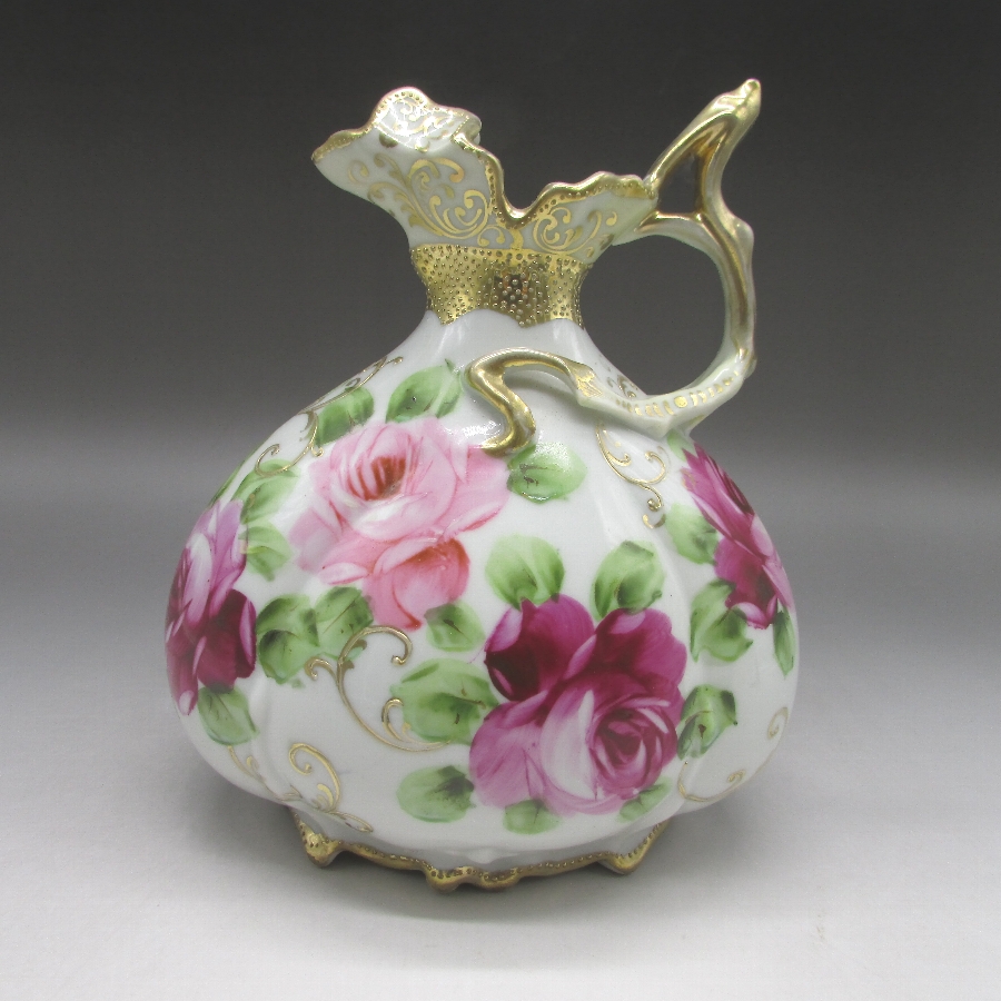 オールドノリタケ 金彩薔薇文水差 - 敬誠アート [ 公式 ]