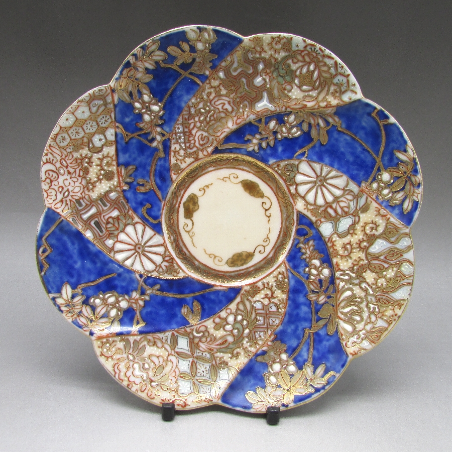 加藤春光 螺旋花文マスタッシュカップ＆ソーサー u7087_8