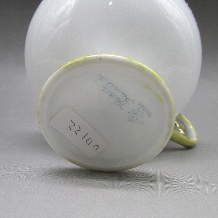 オールドノリタケ エメラルド地金盛り唐草文カップ&ソーサー u7122_08