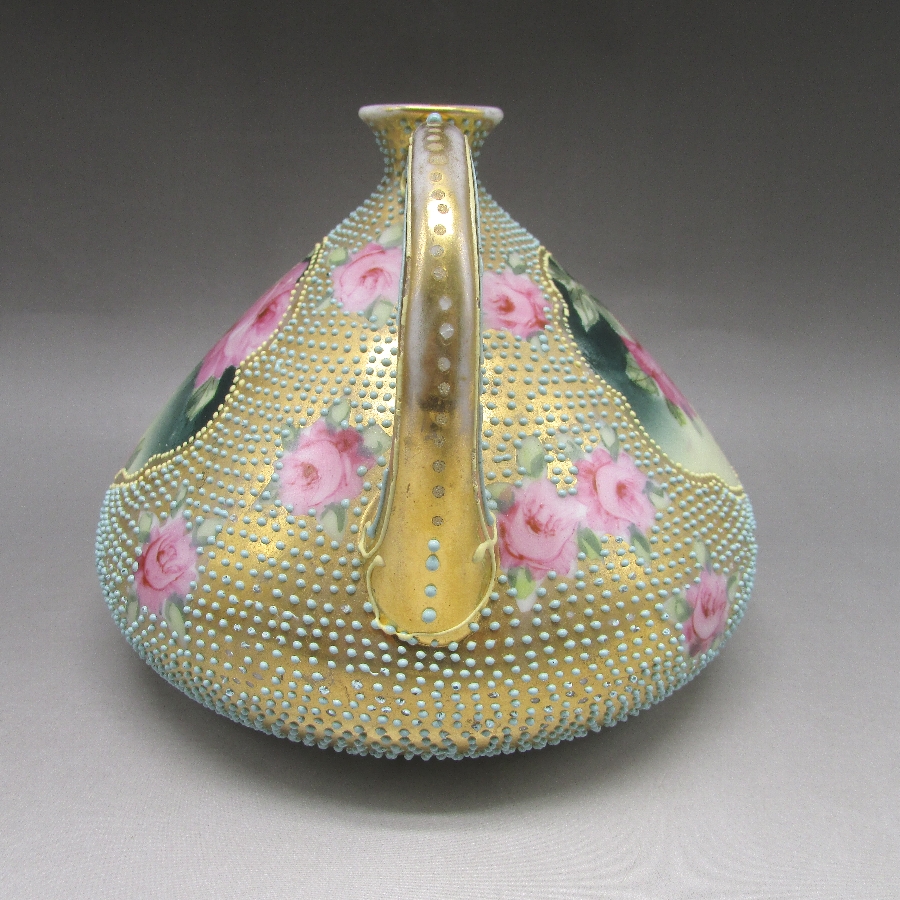 ロイヤルキンラン アクアビーディング薔薇文花瓶 u7176_03