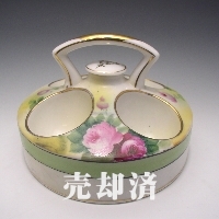 オールドノリタケ 花文エッグウォーマー