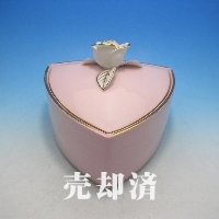 オールドノリタケ ハート形ボックス