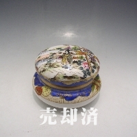 オールドノリタケ 芸者文ボックス