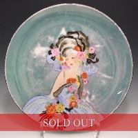 オールドノリタケ デコレディ（マダム・ポンパドール）プレート