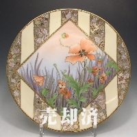 オールドノリタケ 芥子文皿