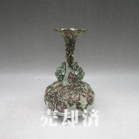 オールド・ニッポン 蜘蛛の巣盛上花瓶