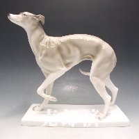 プレミアノリタケ 犬の置物