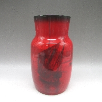 プレミアノリタケ M.Ijiriサイン入り辰砂花瓶