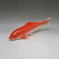 プレミアノリタケ ボーンチャイナ鯉の置物
