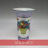 オールドノリタケ 果物文花瓶