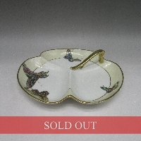 オールドノリタケ 金彩蝶々文サービングディッシュ