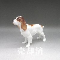 プレミアノリタケ ボーンチャイナ犬の置物