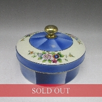 オールドノリタケ アールデコ草花文キャンディーボックス