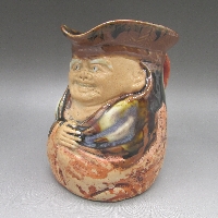 隅田焼 良斎 老爺図水差