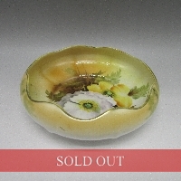 オールドノリタケ 草花文ボウル