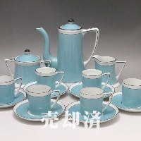 オールドノリタケ アールデコブルーティーセット