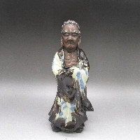 隅田焼 石黒香香 僧侶の置物