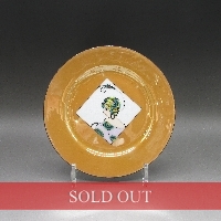 オールドノリタケ 孔雀柄ターバンレディプレート