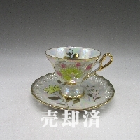 オールド・ジャパン コラレン花文カップ&ソーサー