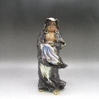 隅田焼 良斎 達磨の置物