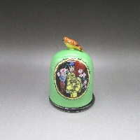 オールドノリタケ 鳥フィギュア付人物文シガレットホルダー