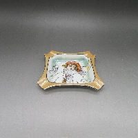 オールドノリタケ デコレディアッシュトレー