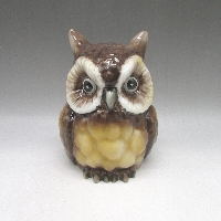 オールドノリタケ フクロウ形ヒュミドール