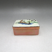 オールドノリタケ シルエットレディシガレットボックス