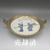 オールドノリタケ 芸者文脚付ボウル