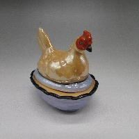 オールドノリタケ 鳥型オープンソルト&ペッパー