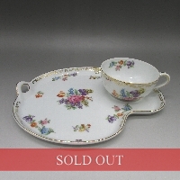 オールドノリタケ 花文スナックセット（DRESDOLL）