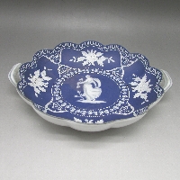 オールドノリタケ ウェッジウッド風人物文ボウル