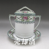 オールドノリタケ 花文コンデンスミルク入れ