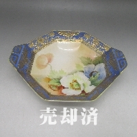 オールドノリタケ 金彩花文ボウル