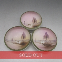 オールドノリタケ 牛風景文ソルトボウル