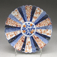 有田焼 香蘭社 唐草文飾皿