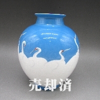 オールドノリタケ 鳥文花瓶