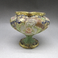 オールド・ニッポン コラレン花文花瓶