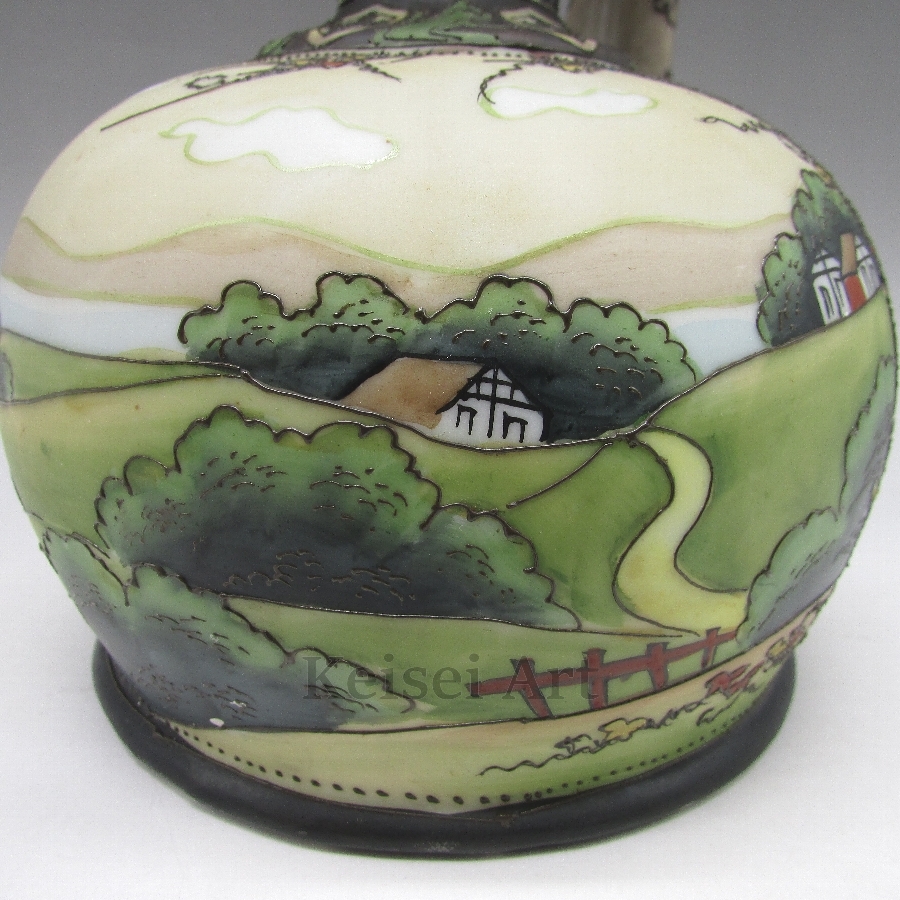 オールドノリタケ Noritake ダークウッドランド ワインジャグ オールドノリタケ Noritake ダークウッドランド ワインジャグ