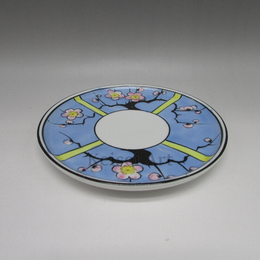 希少！オールドノリタケアールデコ1935 オールドノリタケ アールデコ桜文ティータイル 1921年頃-1941年頃 U4018-1