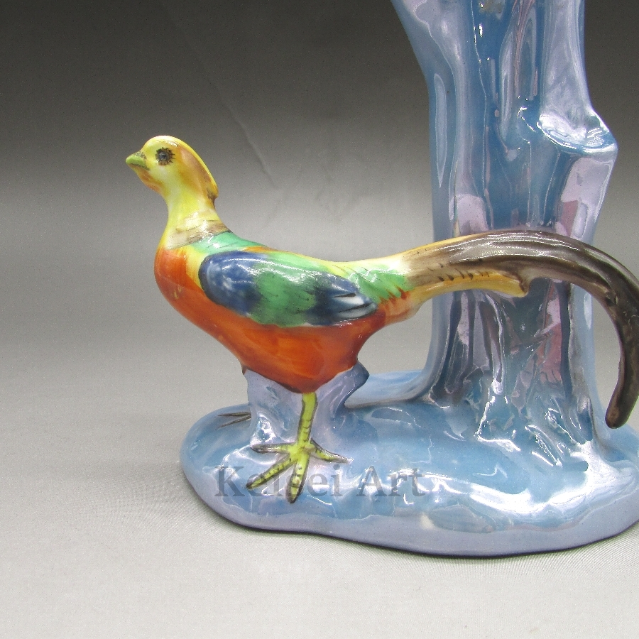 【SALE／37%OFF】 オールドノリタケ | 尾長鳥フィギュア付花瓶 | u4937 オールドノリタケ